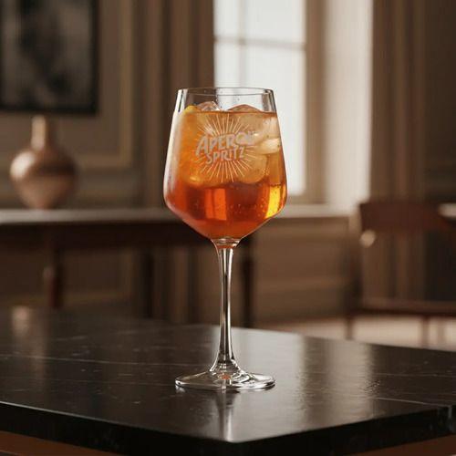 Copa Aperol Pack X6 Unidades Grabada 510ml Vidrio-3