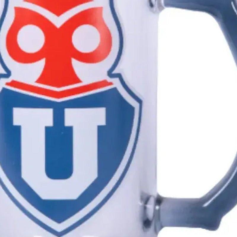 Vaso Cervecero Schopero U De Chile 500 Ml Color Azul Variación Tamaño Único-1