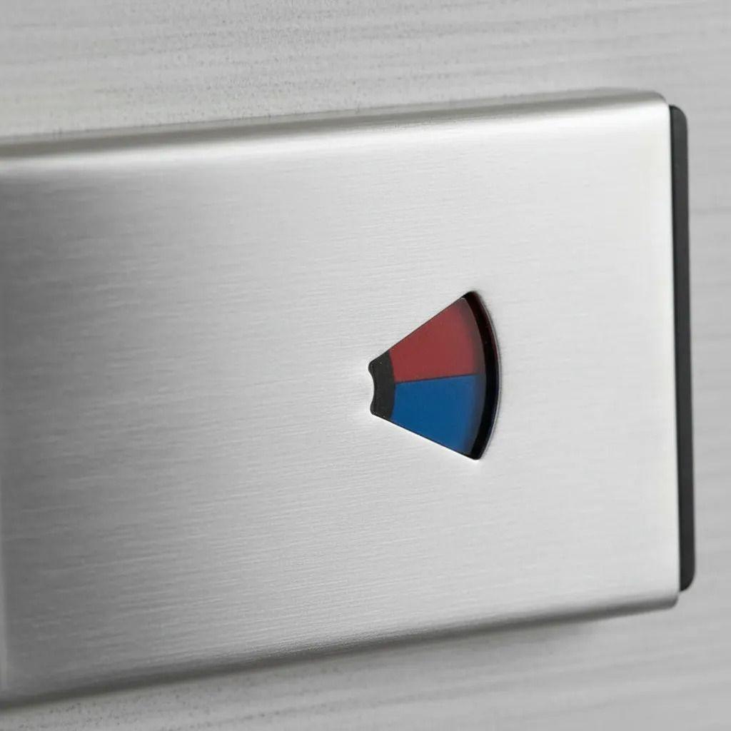 Picaporte De Sobreponer Con Indicador Scanavini Baño Puertas-2