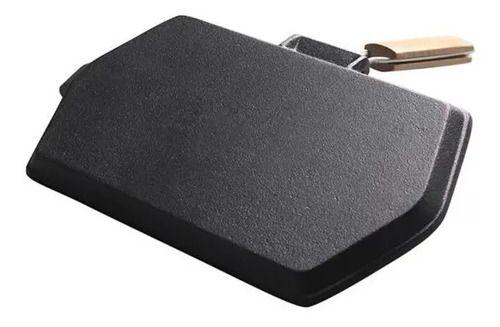 Sarten Churrasquera Fierro Fundido 21x35cm Abatible Café-1