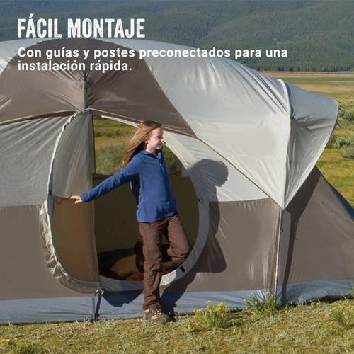 Carpa Cabina Coleman® Weathermaster Para 6 Personas Beige/marrón-5