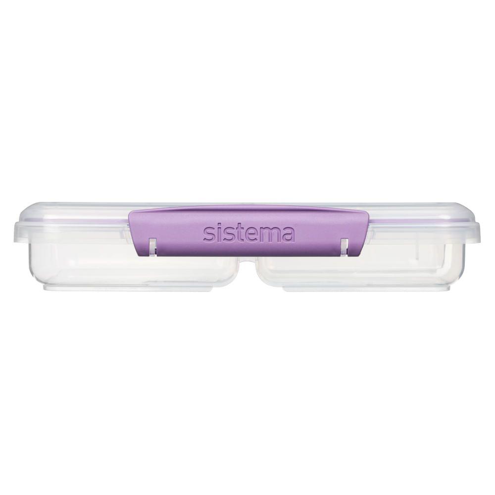 Contenedor De Alimentos Sistema® To Go Multi Split 820ml Color Azul-4