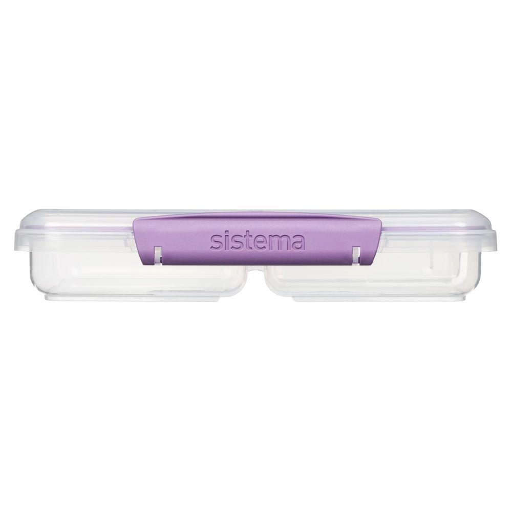Contenedor De Alimentos Sistema® To Go Multi Split 820ml Color Azul-4