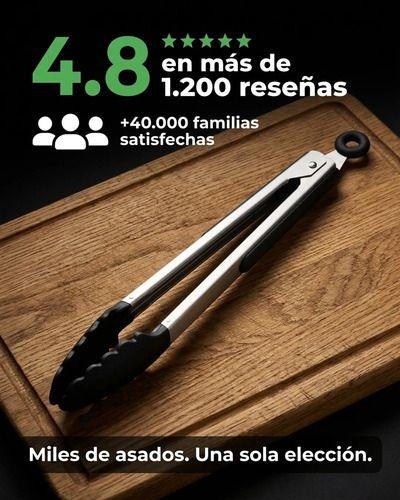 Pinza Tenaza Multiuso 24cm Acero Inoxidable Premium Gris-6