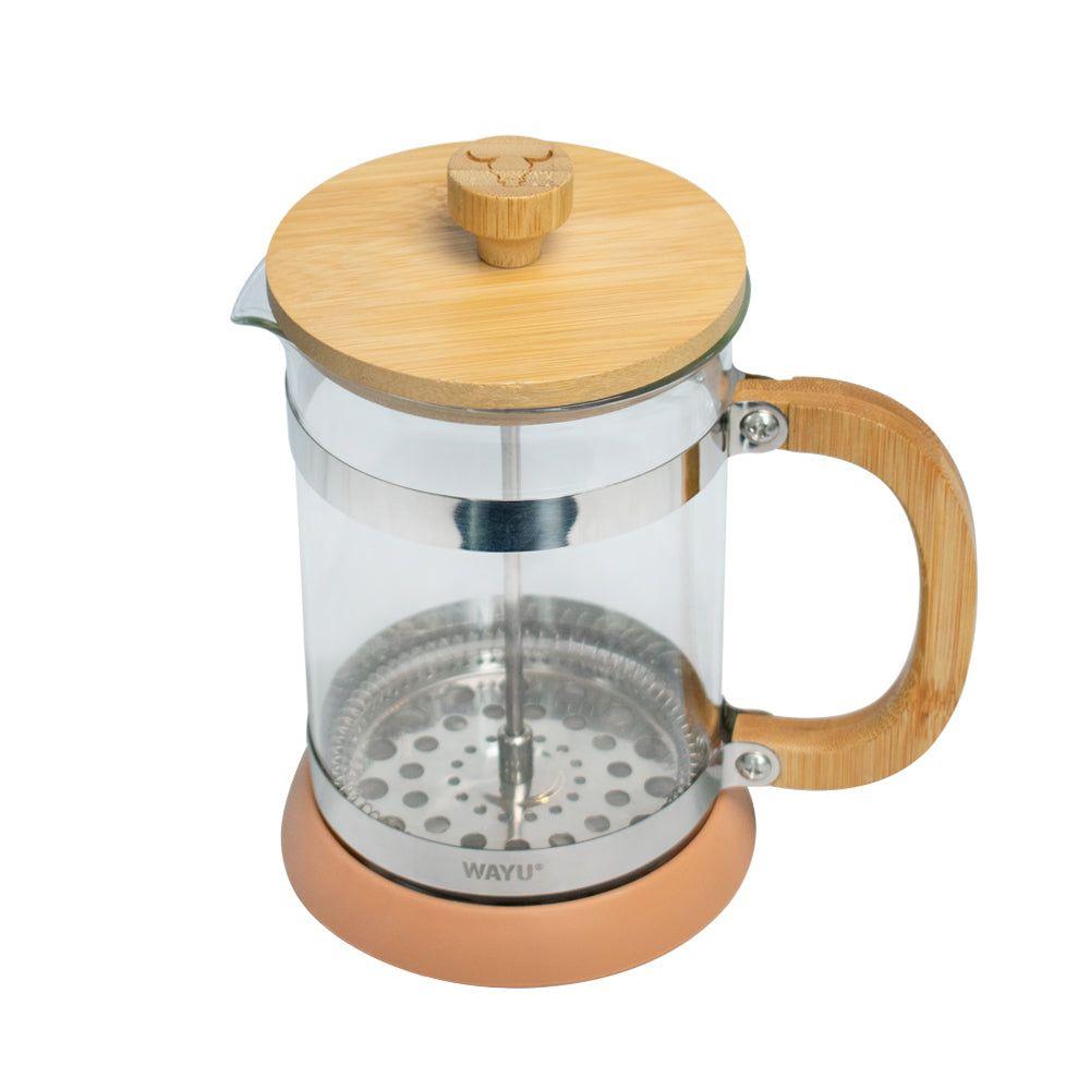 Cafetera Prensa Francesa Wayu Café Mesa Cocina Premium Color Transparente-1