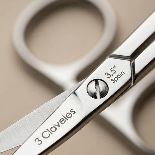 Tijera Curva Manicura 3,5'' #6511 3 Claveles-4