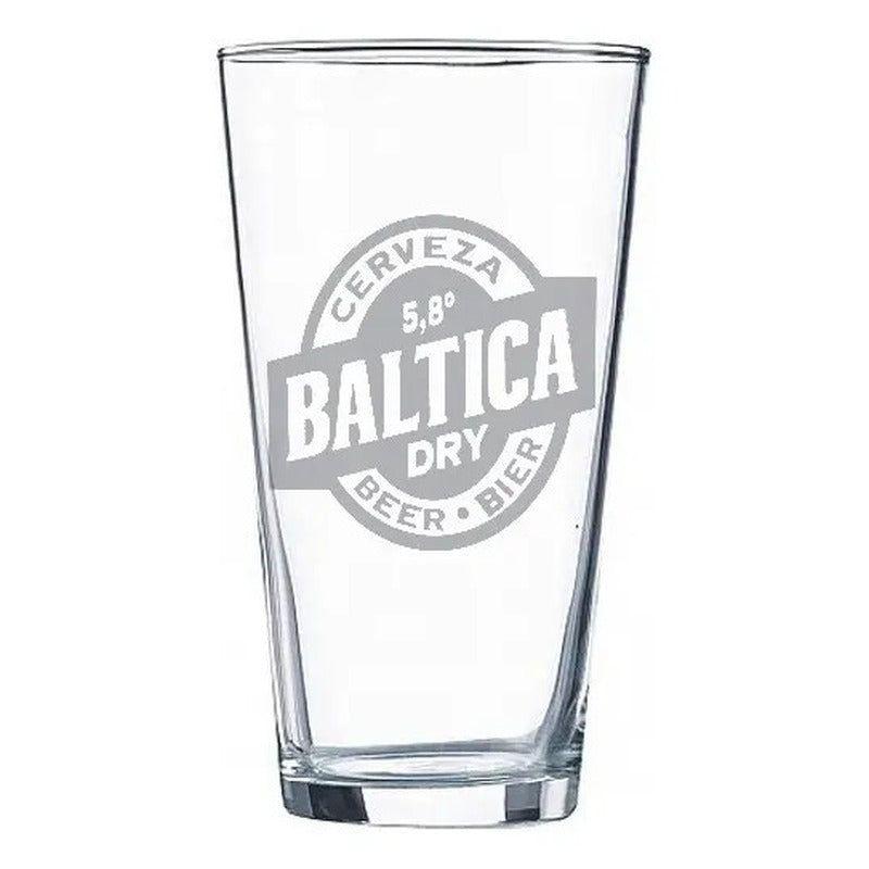 Vasos Cerveza Baltica 490ml Pack X6 Michelada Chopero Schop Baltica-0