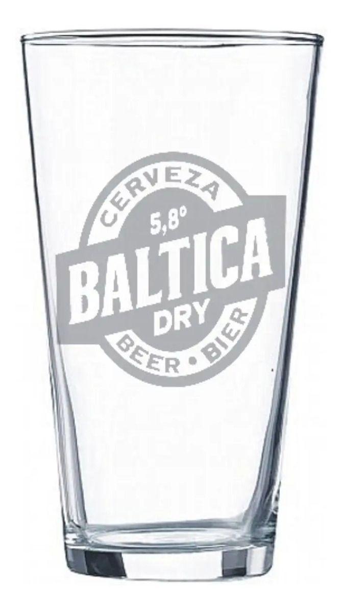Vasos Cerveza Baltica 490ml Pack X6 Michelada Chopero Schop Baltica-3