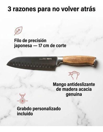 Cuchillo Wayu Premium Santoku-3
