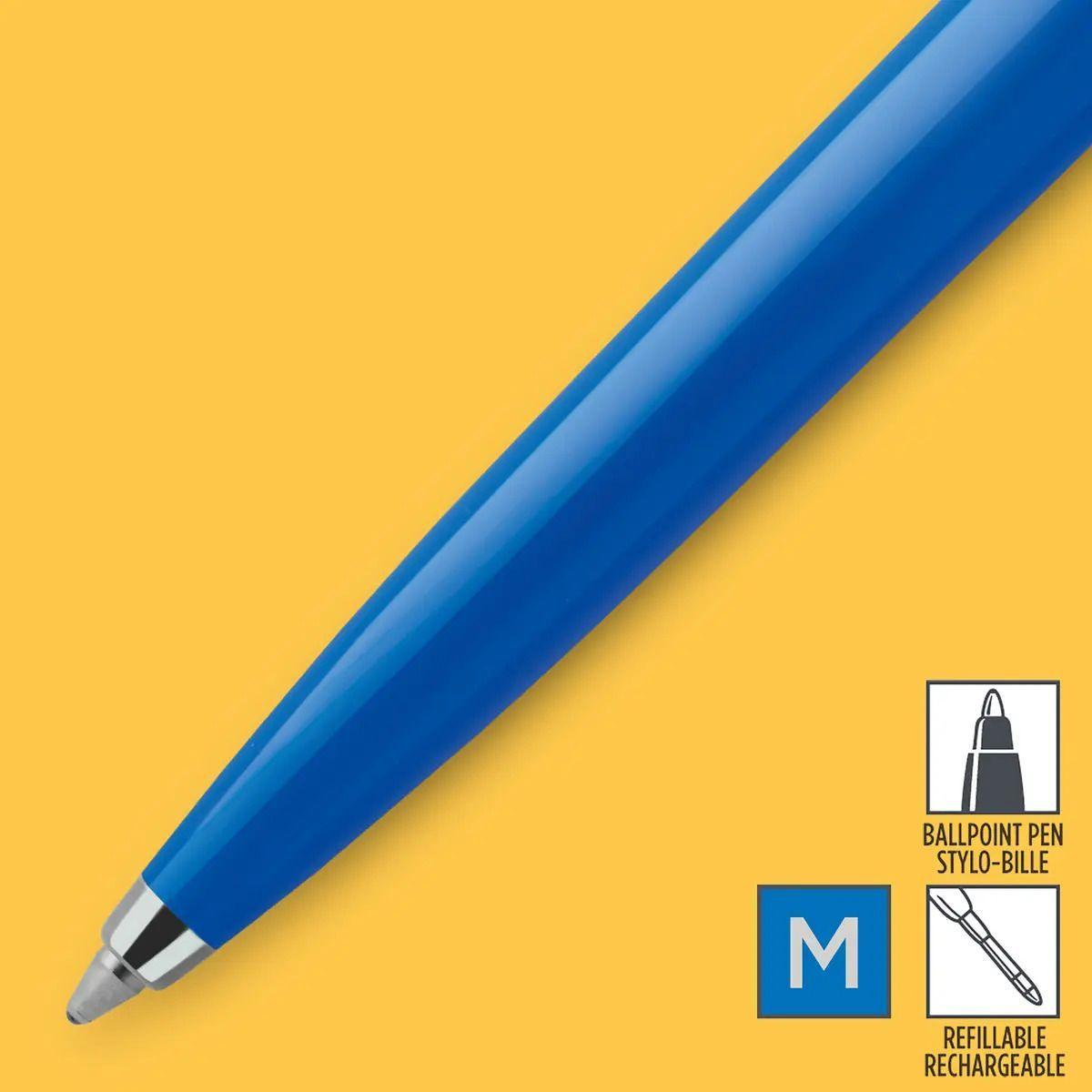 Boligrafo Parker Jotter Originals Rectractil Azul Color De La Tinta Negro-2