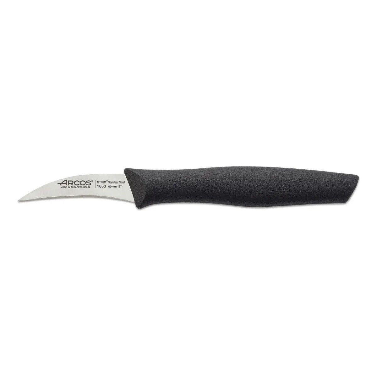 Cuchillo Mondador Arcos Nova 6cm Cocina Profesional Chef Negro-0