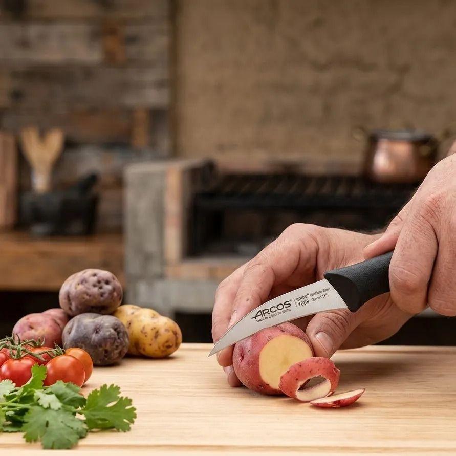 Cuchillo Mondador Arcos Nova 6cm Cocina Profesional Chef Negro-3