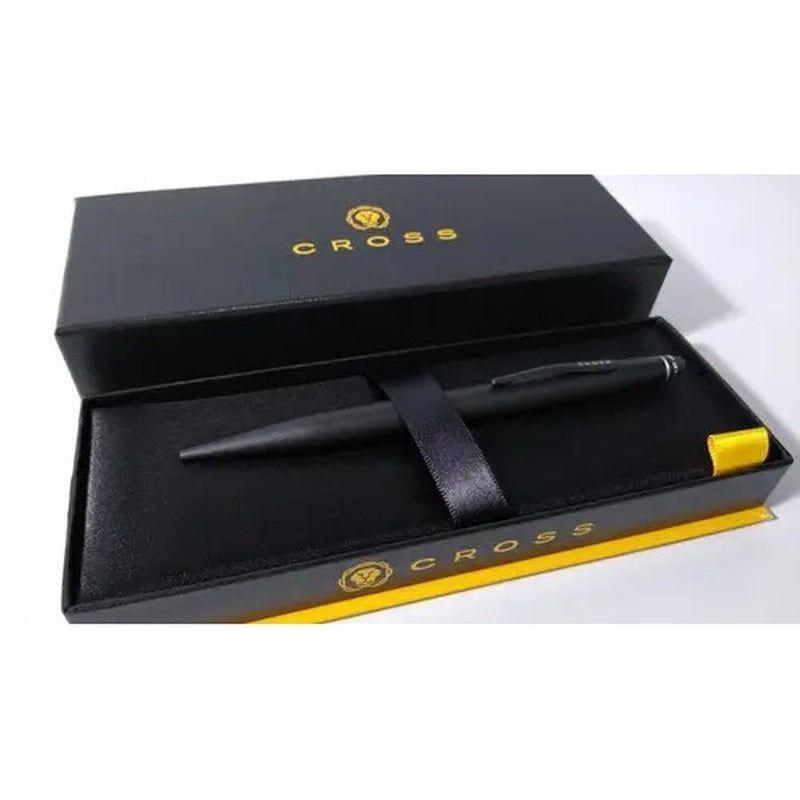 Bolígrafo Cross Tech2 Satin Black Con Estuche Tinta Negra-1