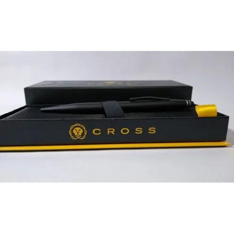 Bolígrafo Cross Tech2 Satin Black Con Estuche Tinta Negra-3