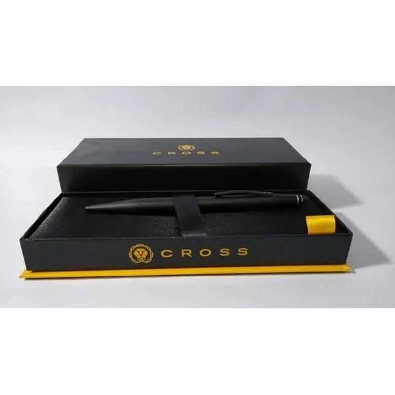 Bolígrafo Cross Tech2 Satin Black Con Estuche Tinta Negra-5