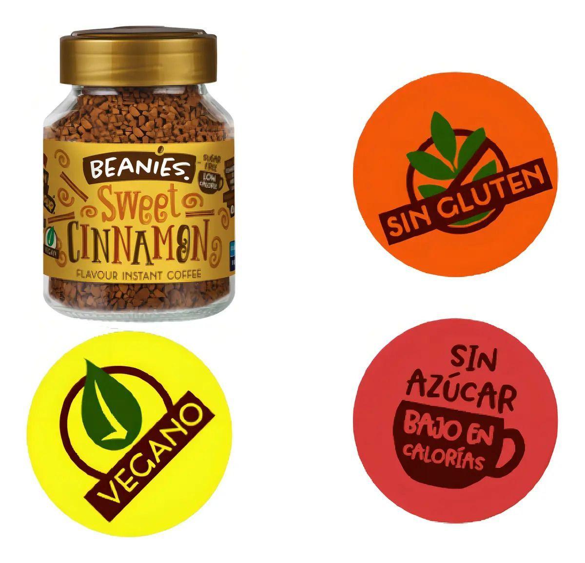 Café Beanies Coffee Instantaneo Liofizado Sweet Cinnamon-1