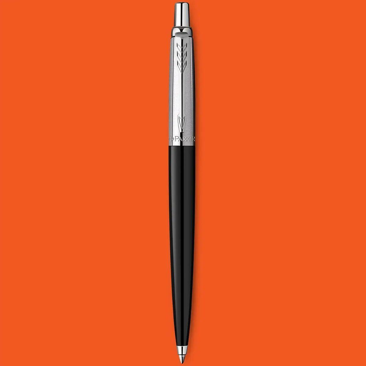 Pluma Jotter Tinta Negra Barril Colores Bolígrafo Parker Negro Tinta Negro-1