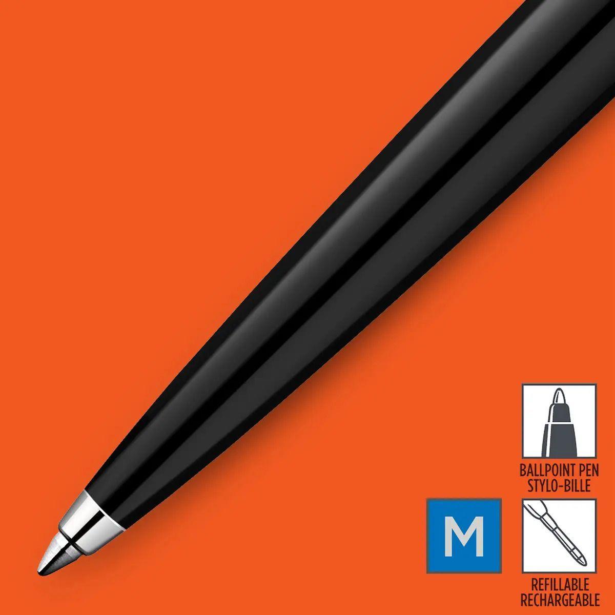 Pluma Jotter Tinta Negra Barril Colores Bolígrafo Parker Negro Tinta Negro-2