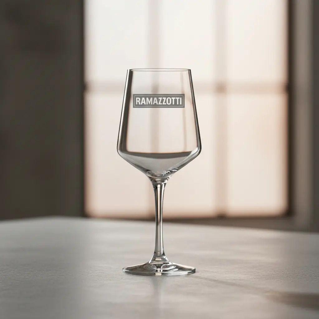 Copa Ramazzotti Pack 4 Unidades 400ml Grabadas Coctels Trago Blanco-3