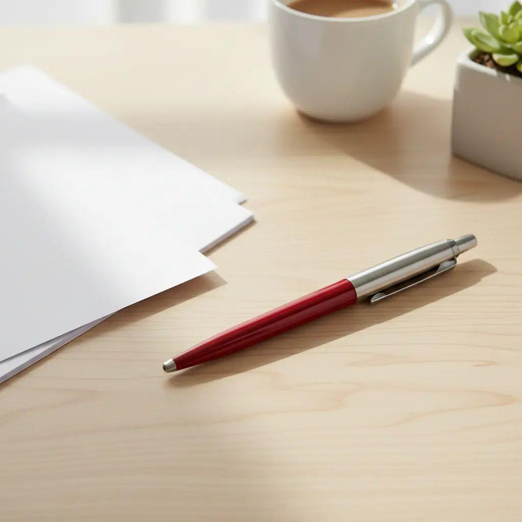 Lapicera Parker Jotter Originals Rojo 2123538 Rojo Negro-4
