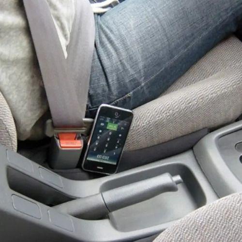 Soporte Anti Caída De Accesorios Entre El Asiento Del Auto Negro-2