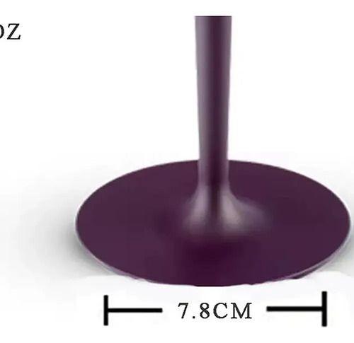 Copa Doble Pared 400ml Taca Brazil Viral Desmontable Coctel Violeta-3