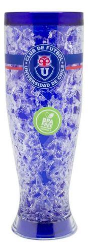 Vaso Vidrio Gel 16 Oz Azul Frozen U De Chile Licencia Titiz-0