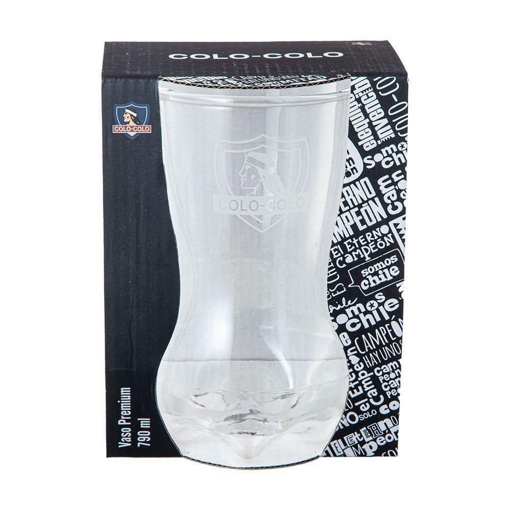 Vaso Premium 790 Ml Botella Cortada U De Chile Blanco-0
