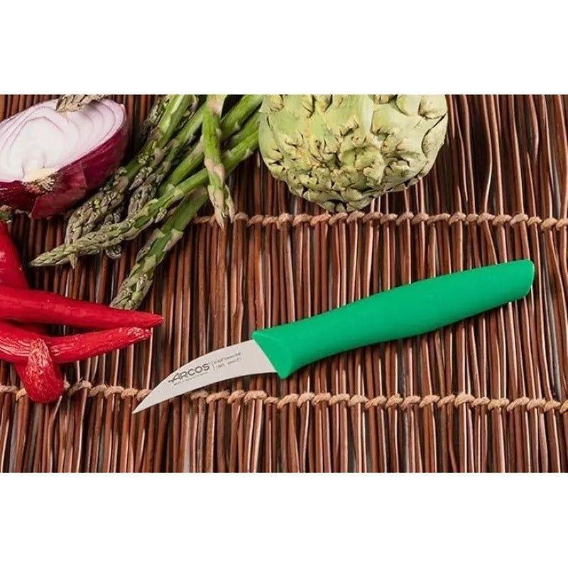 Juego De Cuchillos Mondador Arcos Serie Nova Verde-4