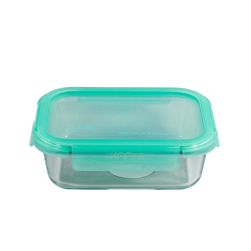 Contenedor Hermético Rectangular 630ml Value Keep Comida Color Rosa-6