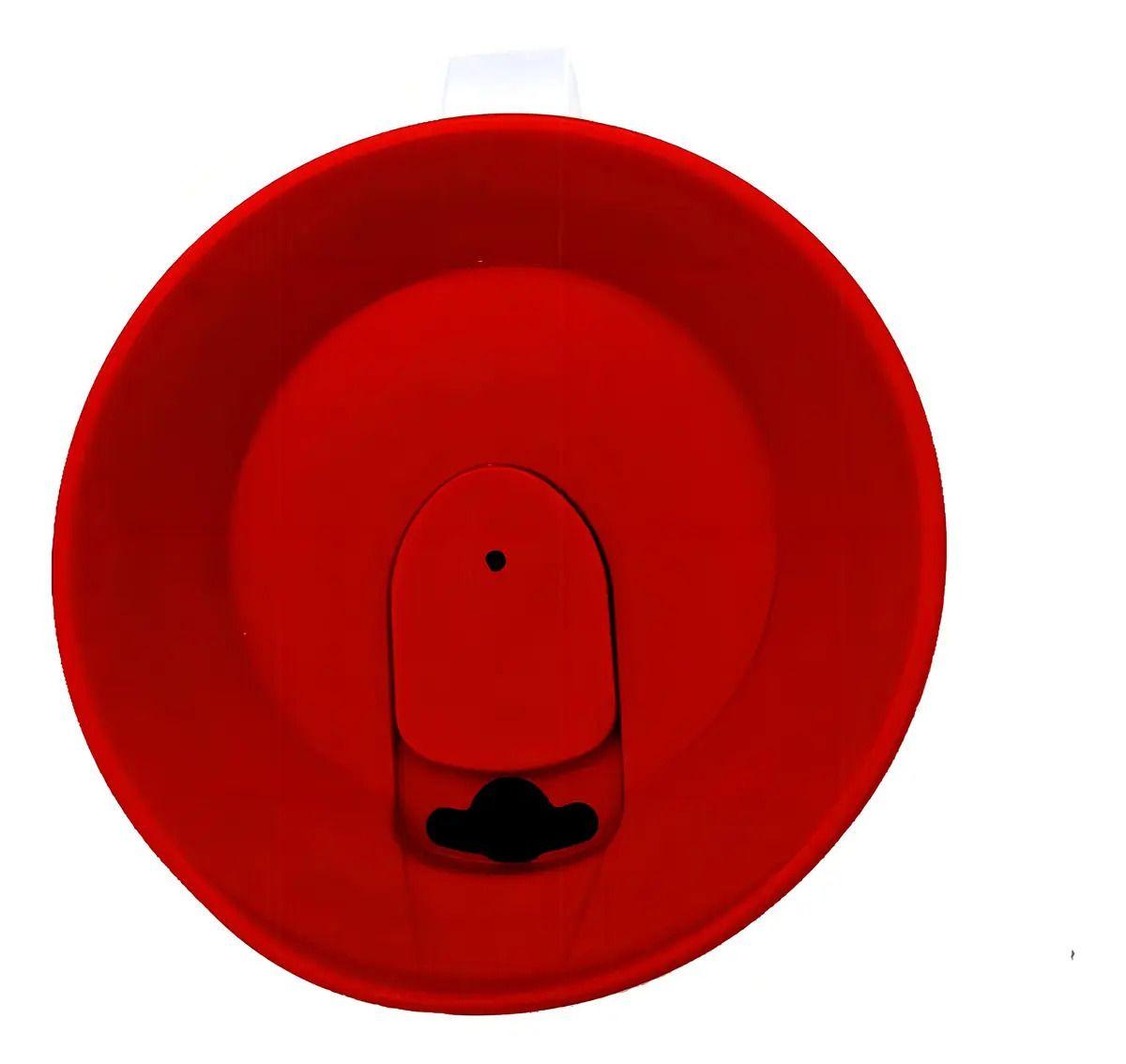 G Vaso Tiska Jan Valdez 473ml Café Té Infsiones Color Rojo-2