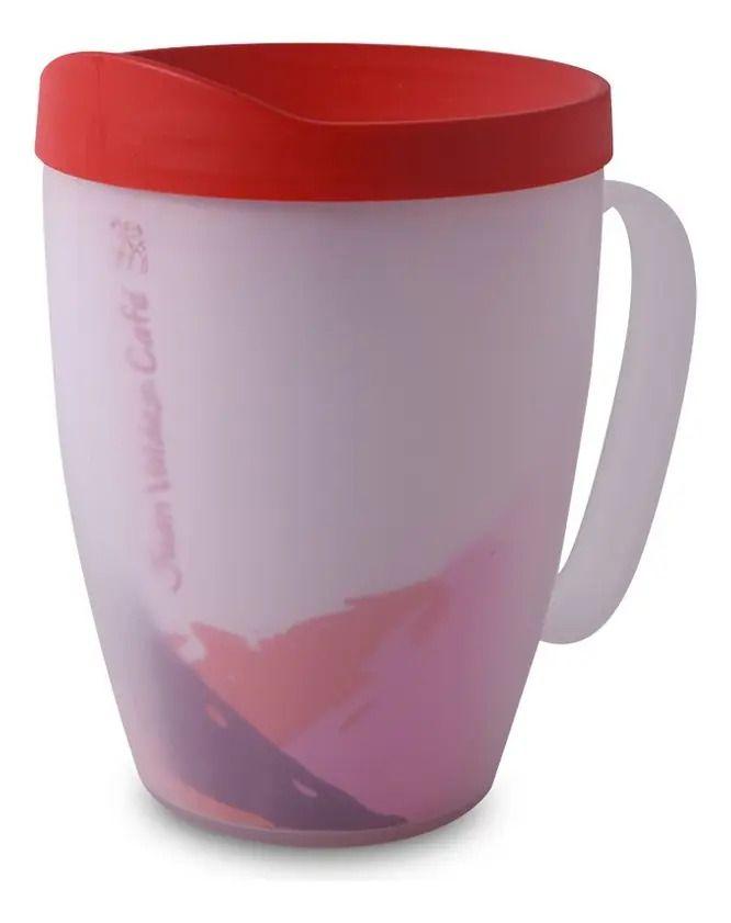G Vaso Tiska Jan Valdez 473ml Café Té Infsiones Color Rojo-4