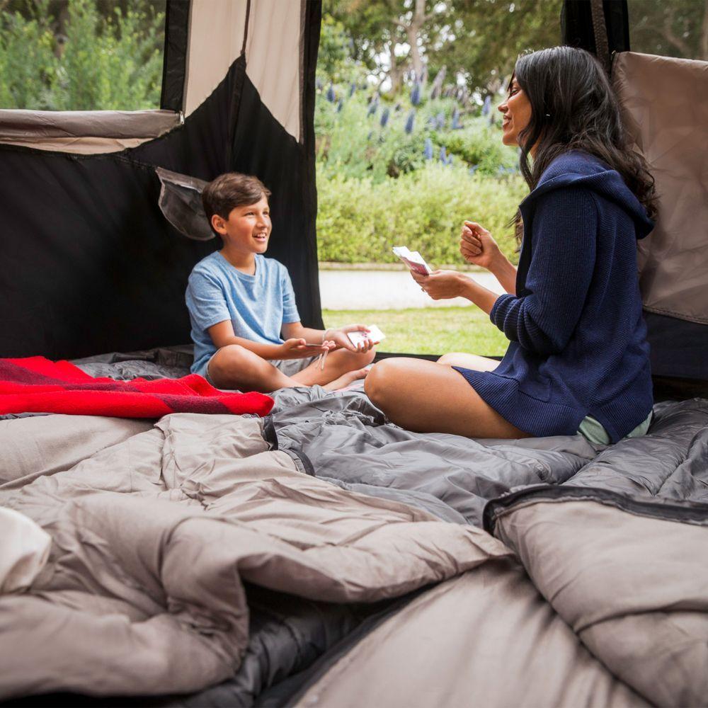 Carpa Coleman Instant Cabin 6 Personas Color Gris Oscuro-3