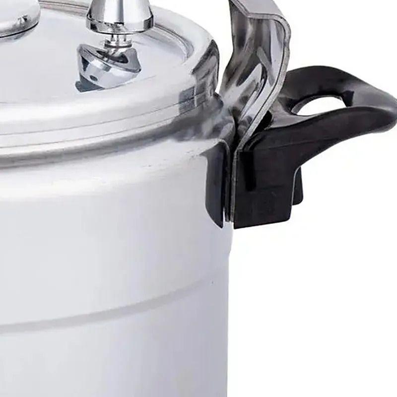 Olla A Presión Aluminio 4 Lts Cocina Preparaciones Premium Plateado-7
