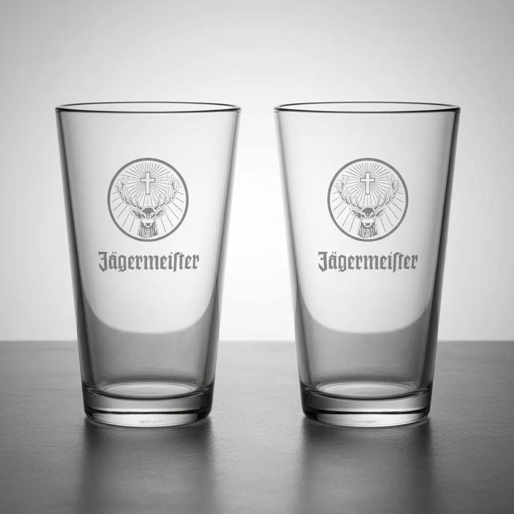 Vasos Jagermeister 490ml Pack X6 Jager Jagerbomb Shot Grabado-3