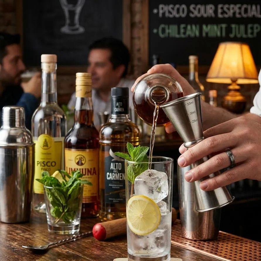 Jigger Medidor Licor Acero 25 - 50ml Coctail Trago Bar Gris-2