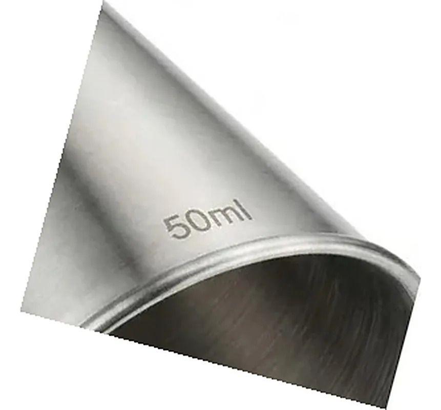 Jigger Medidor Licor Acero 25 - 50ml Coctail Trago Bar Gris-7