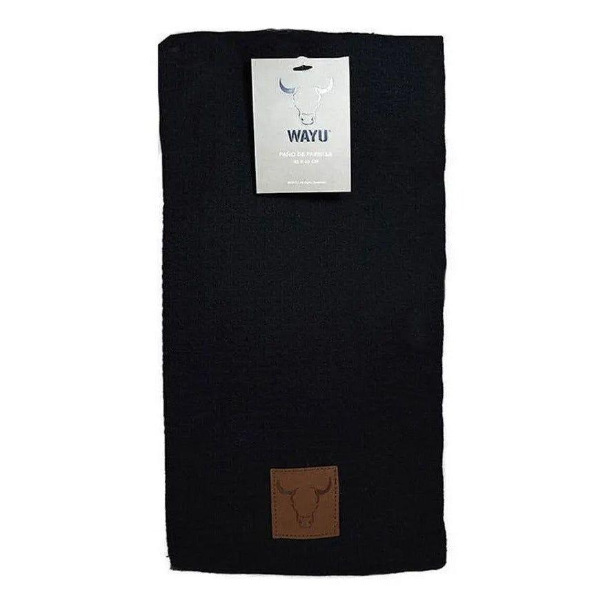 Delantal Para Parrilla Wayu Negro-3