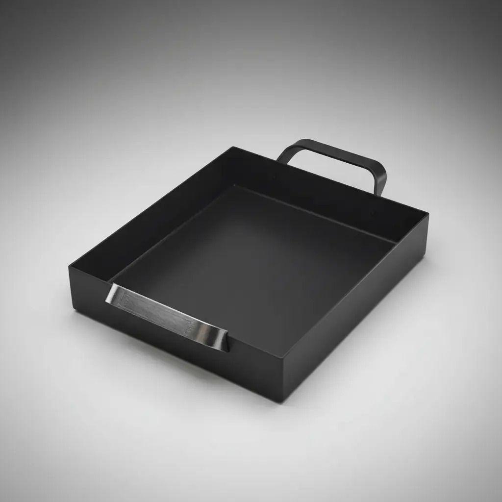 Plancha Churrasquera Argentina 1 Quemador 24x27cm Cocina Bbq Negro-7