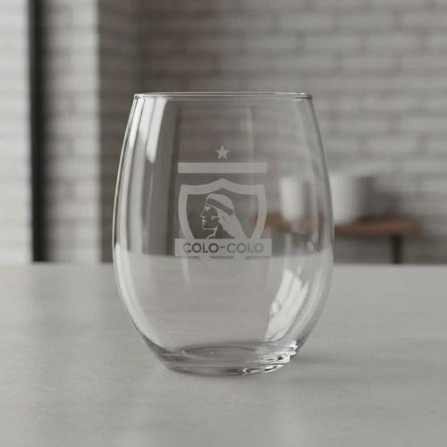 Pack X6 Vaso Copa De Vino / Cerveza Colo Colo 470ml Blanco-2