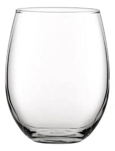 Pack X6 Vaso Copa De Vino / Cerveza Colo Colo 470ml Blanco-3