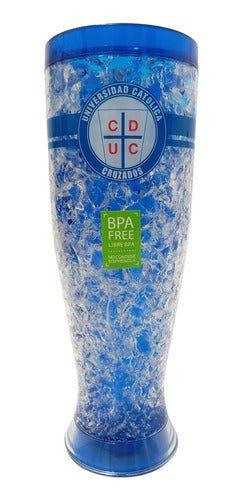 Vaso Cervecero Frozen 500 Ml Equipos De Futbol Oficial U Católica-3