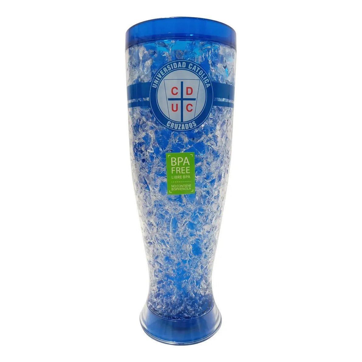 Vaso Cervecero Frozen 500 Ml Equipos De Futbol Oficial U Católica-0