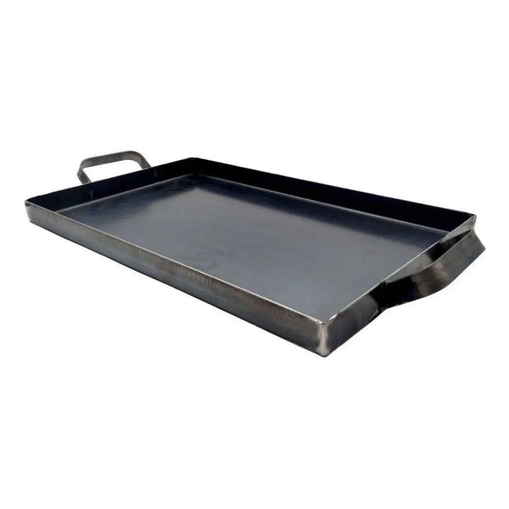 Plancha Churrasquera Argentina Cocina Parrilla Asado Bbq Color Negro-1