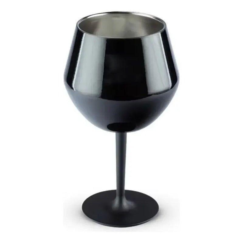 Amiga Date Cuenta Copa + Botella Vino La Weona Jugosa Negro-2