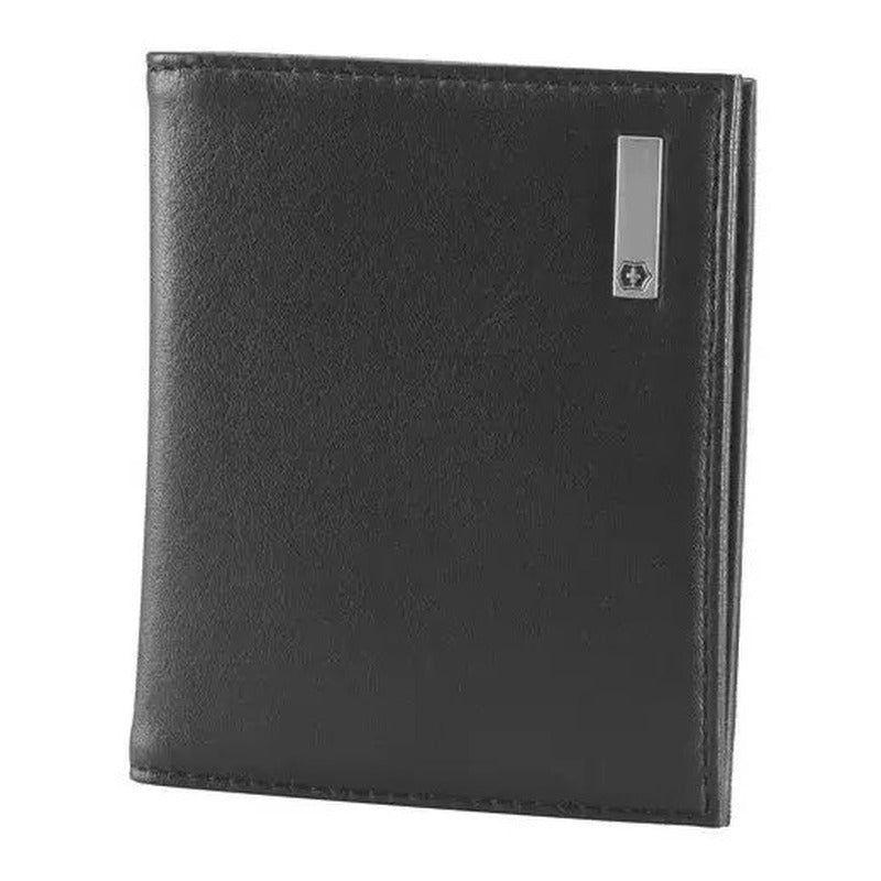 Tarjetero Victorinox Antwerp Altius 3.0 Black Premium Black Liso-1