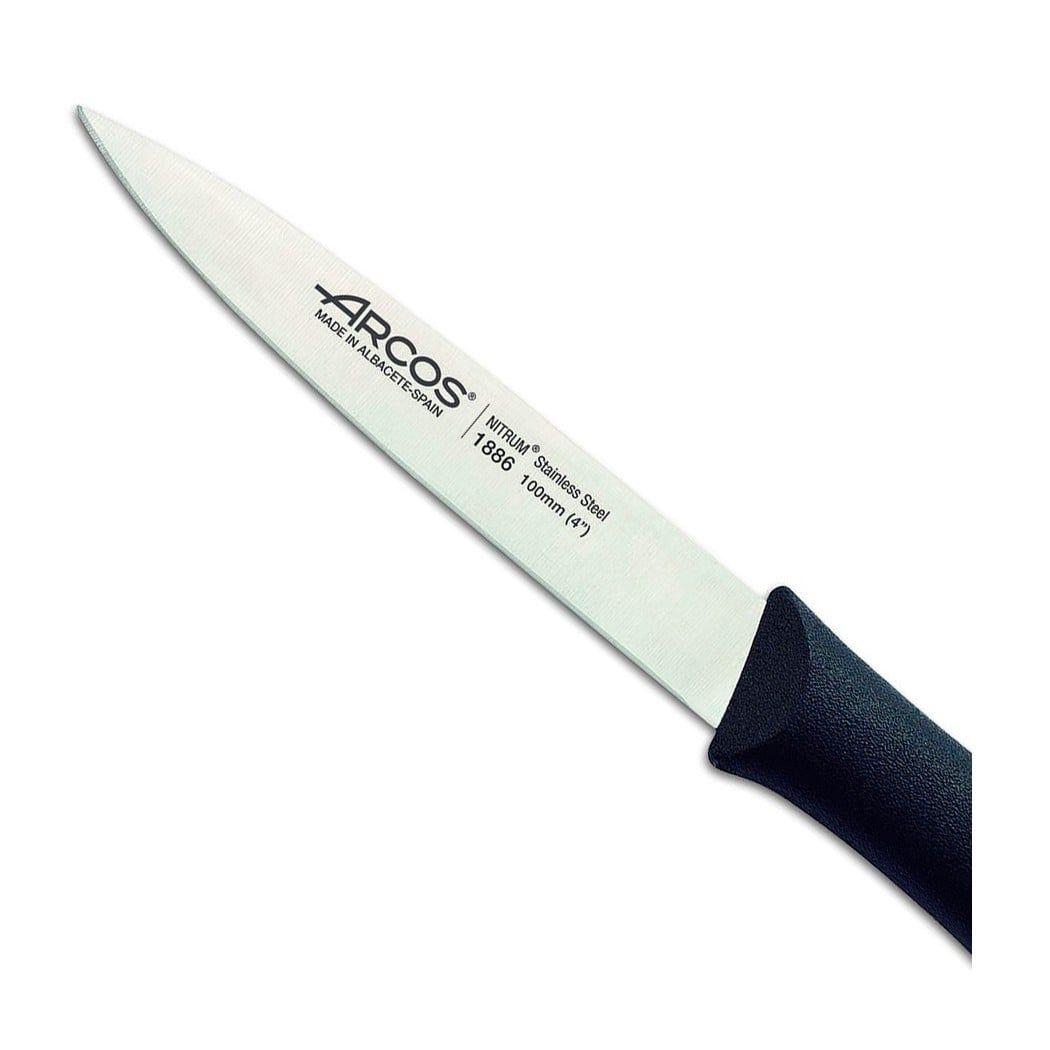 Cuchillo Mondador Perlado Arcos Serie Nova 10cm Negro-1
