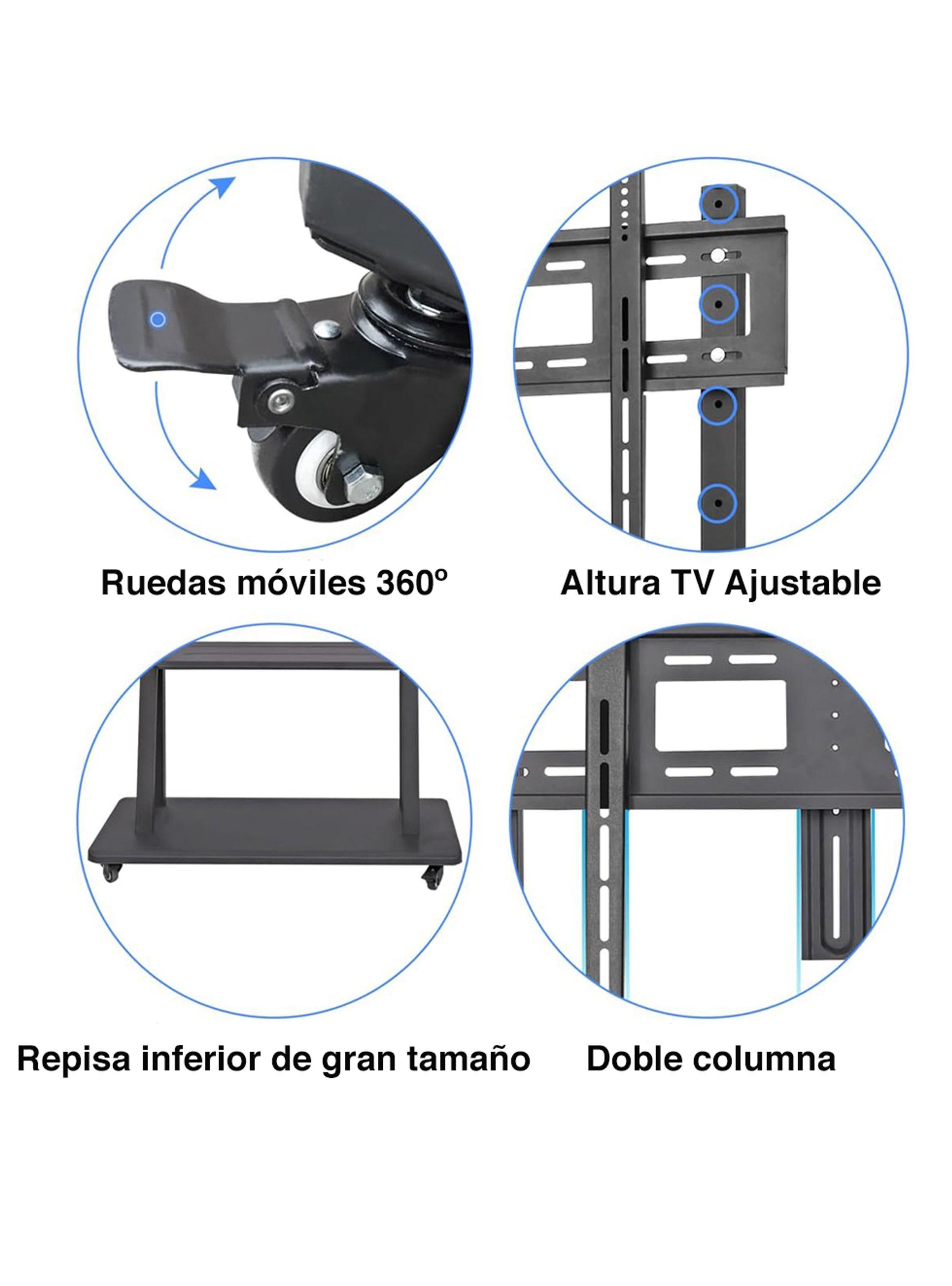 Soporte TV 100 pulgadas con ruedas Pedestal Móvil-2