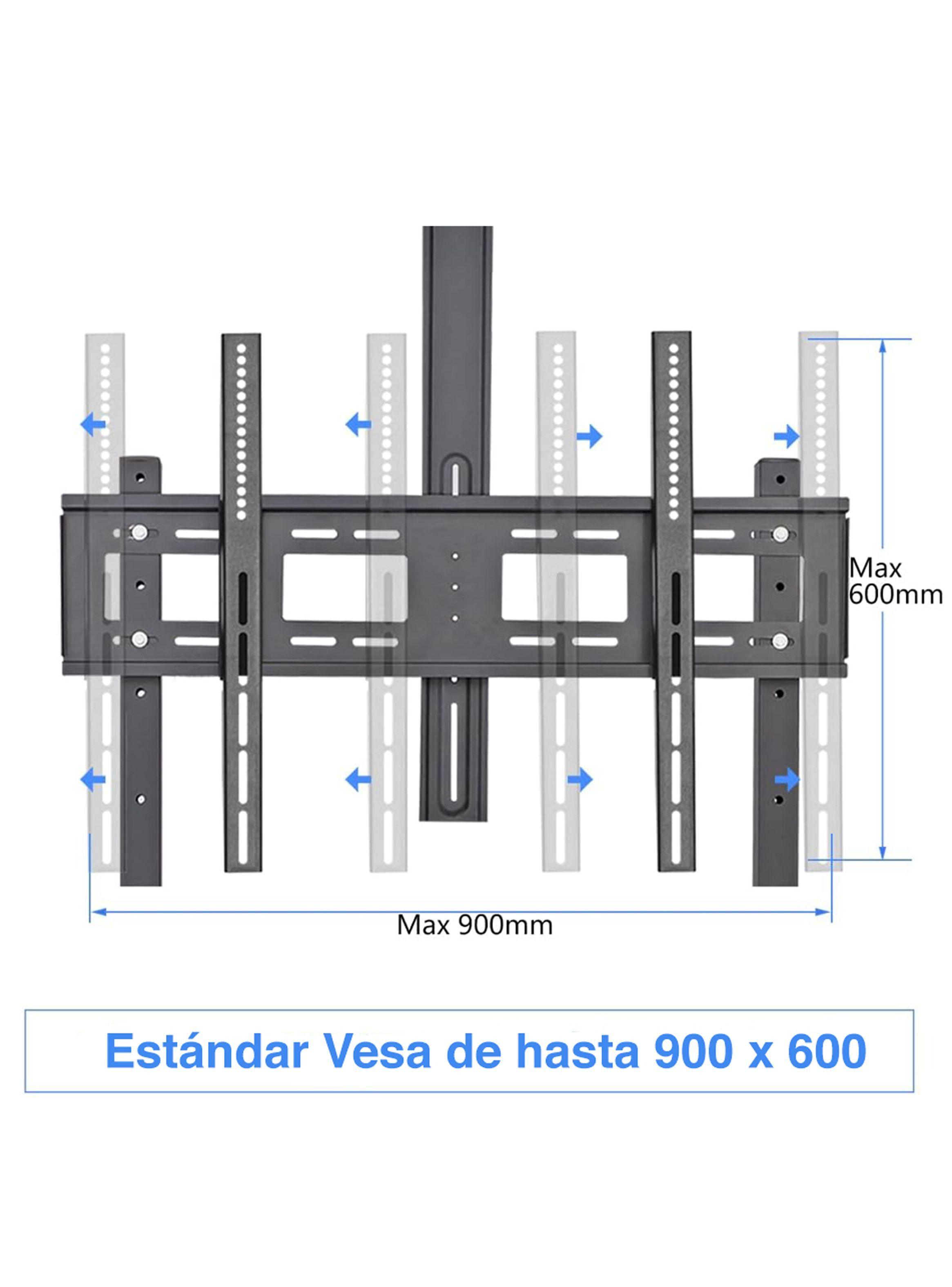 Soporte TV 100 pulgadas con ruedas Pedestal Móvil-3