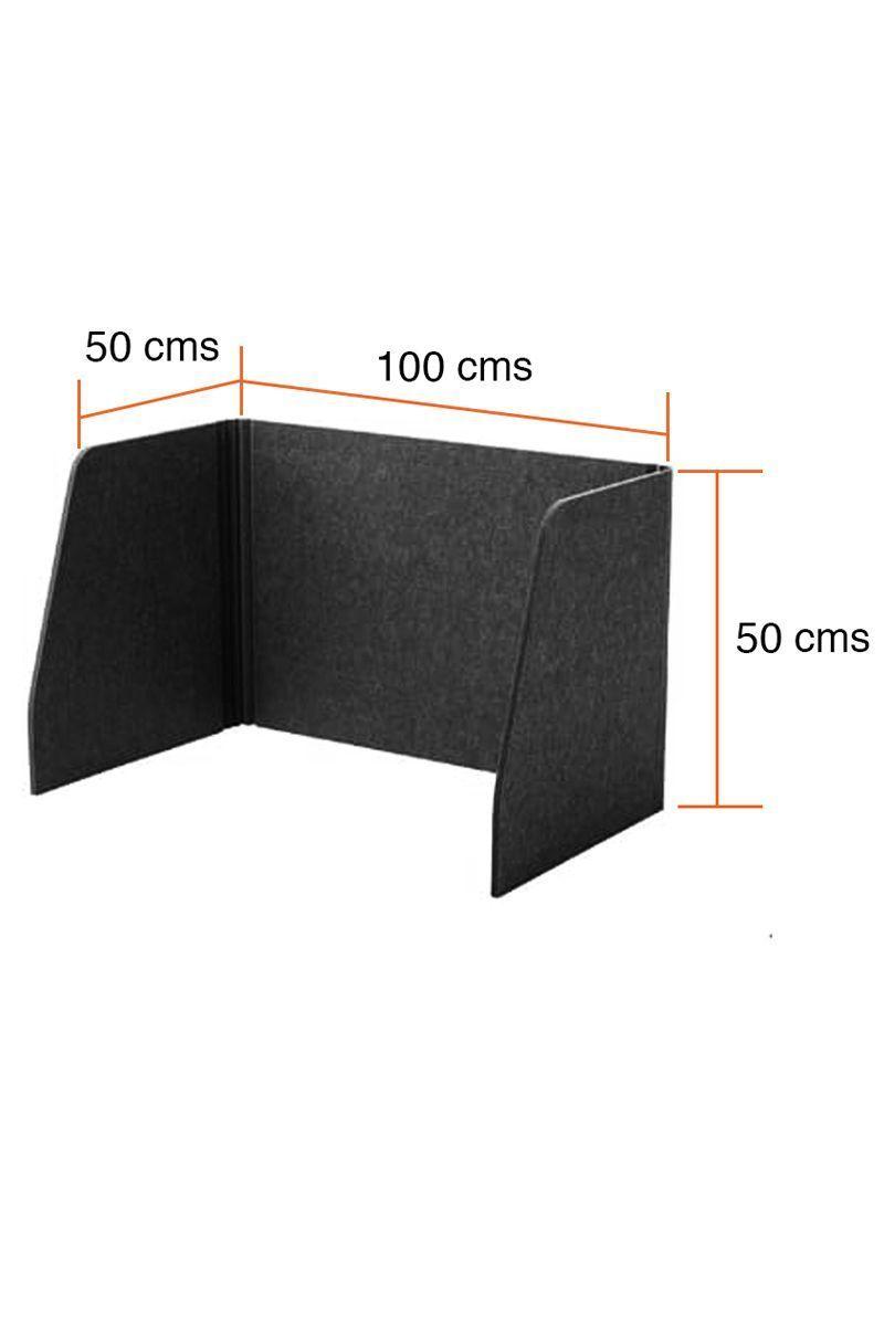 Separador de escritorio panel plegable portátil	-2